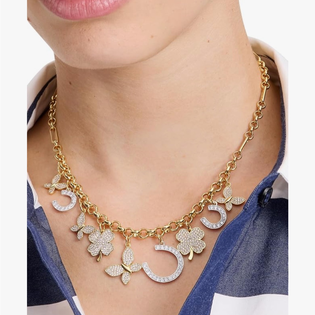 Kate Spade New York Lucky Charm Necklace Nwt